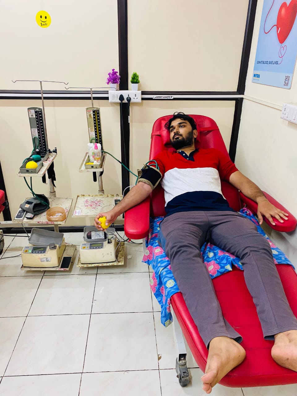 Blood Donation Camp in Chennai Organised by Annai Tersa Blood Blank